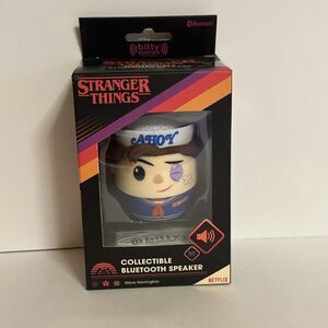 Scoops Ahoy Steve Harrington Stranger Things Bitty Boomers Bluetooth Speaker NEW